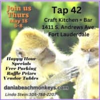 A flyer for a craft kitchen and bar.