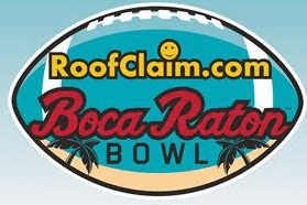 A logo for the boca raton bowl.