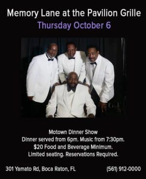 A motown dinner show with the four tops