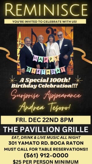 A birthday celebration for andrea tesoro