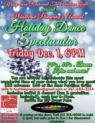 A poster for the holiday dance spectacular.